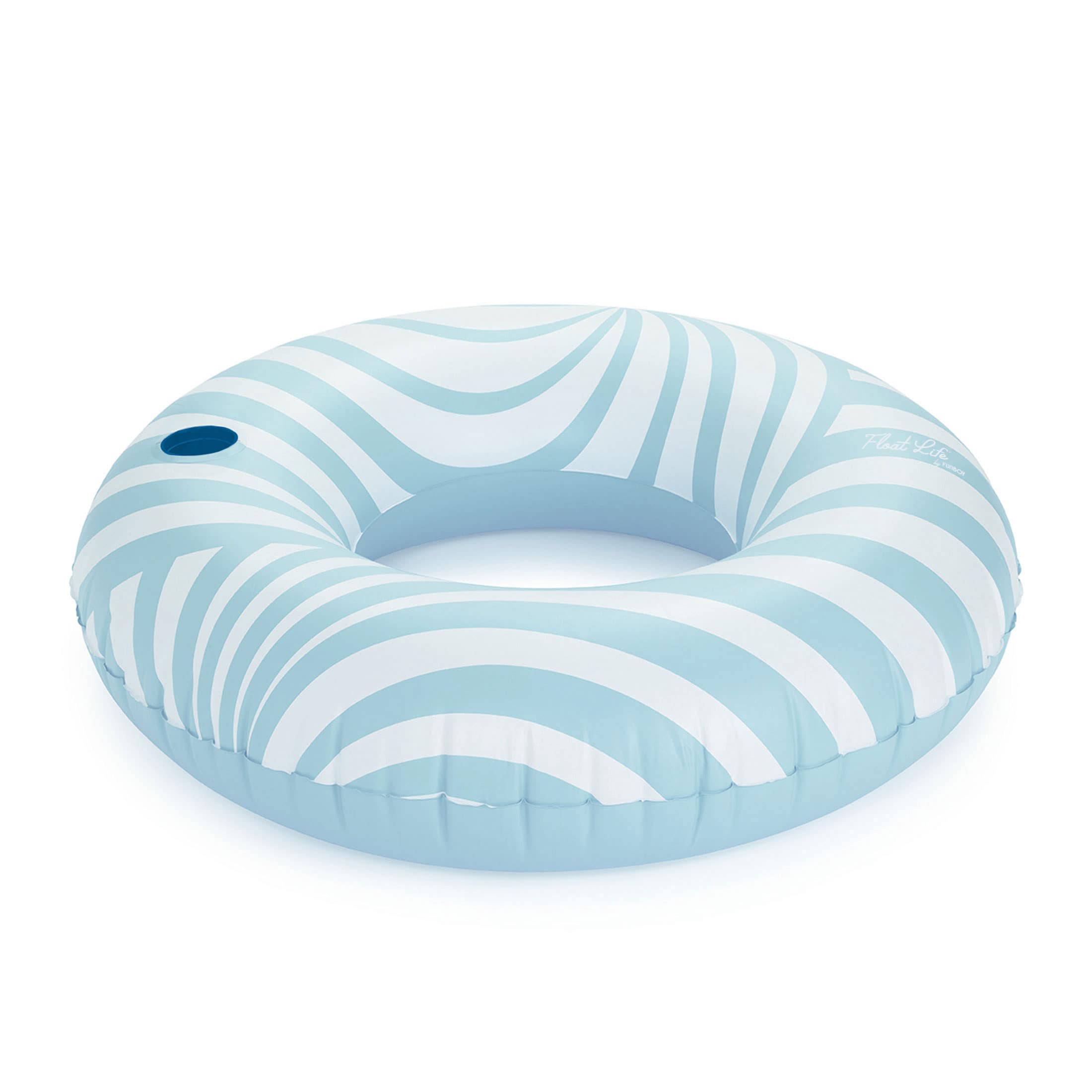 Blue Twist Tube Pool Float