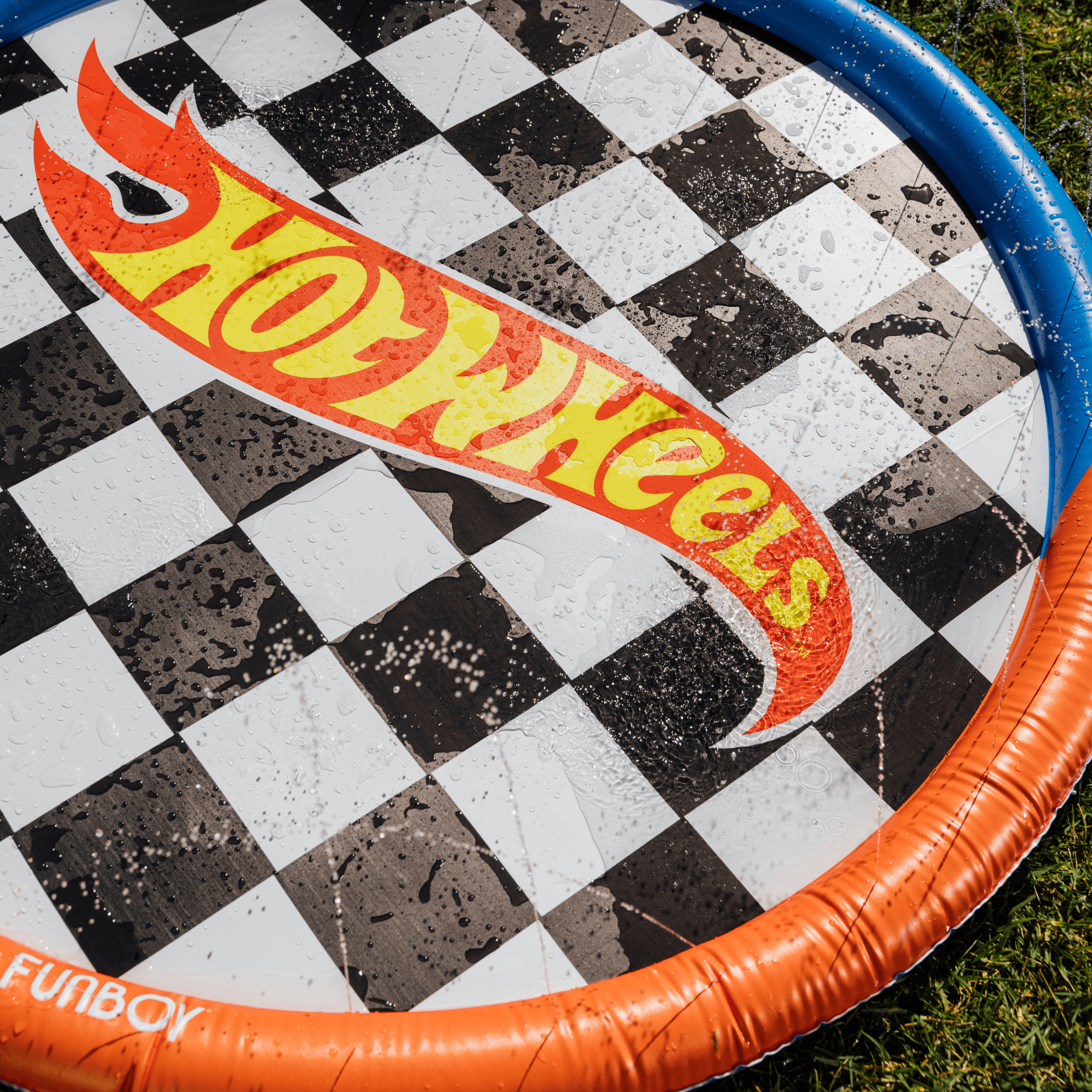 Hot Wheels™ by FUNBOY Splash Pad, 64" Diameter, Children 6+ & Adults